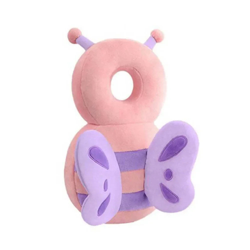 Toddler Head Safety Pillow – Ultra-Soft Backpack Cushion with Fun Cartoon Style